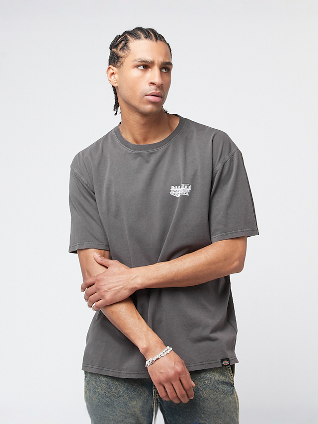 Dickies, Service Station Short Sleeve Tee, grey, Image 2 of 5