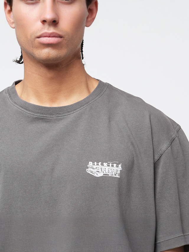 Dickies, Service Station Short Sleeve Tee, grey, Image 3 of 5