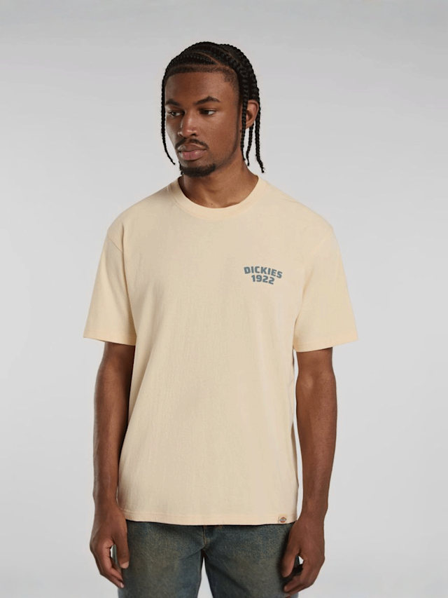 Dickies, Mechanic Short Sleeve Tee, beige, Image 2 of 5