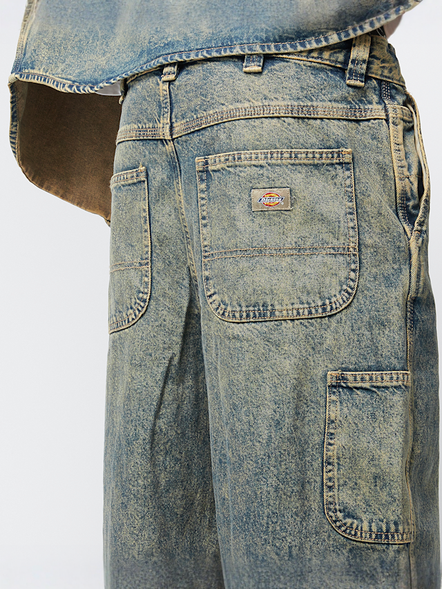 Dickies, Madison Baggy Fit Denim, blue, Image 3 of 5