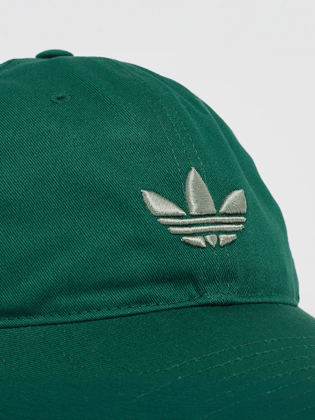 adidas Originals, Adicolor Classic Trefoil Baseball Cap, green, Image 4 of 4