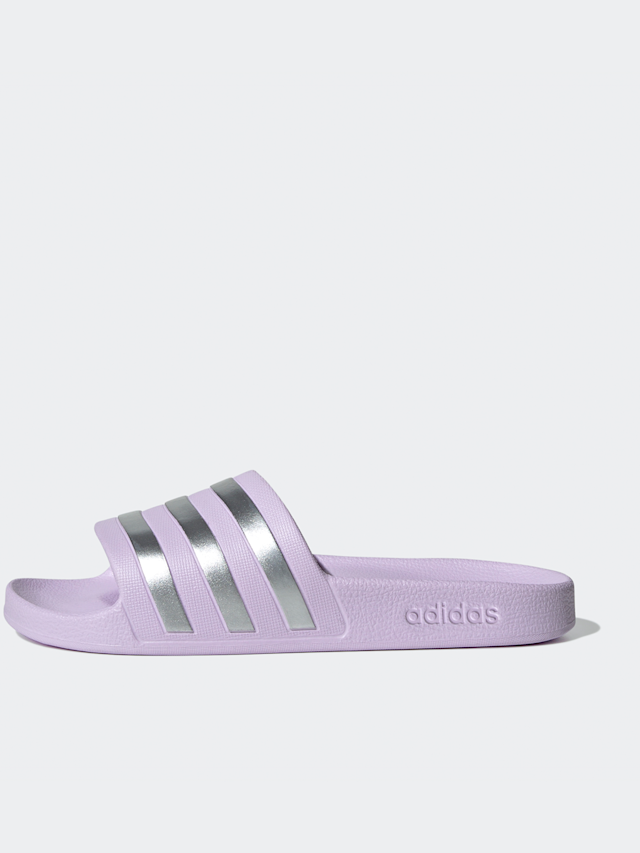 adidas Originals, Adilette Aqua, purple, Image 1 of 8