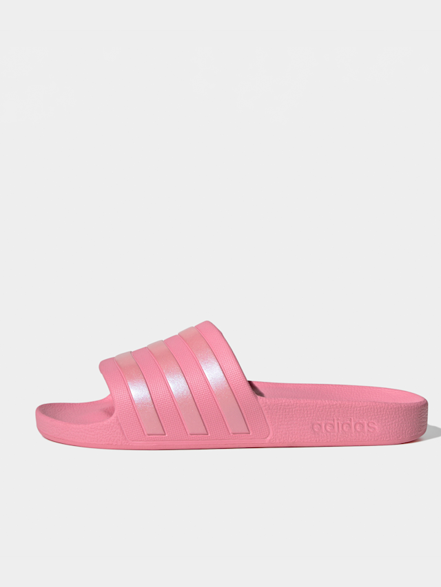adidas Originals, Adilette Aqua, Pink, Image 1 of 8
