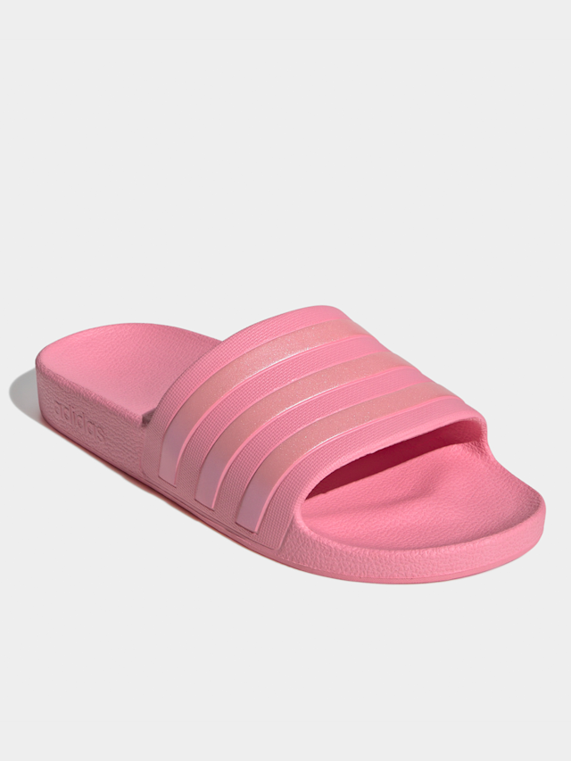 adidas Originals, Adilette Aqua, Pink, Image 3 of 8