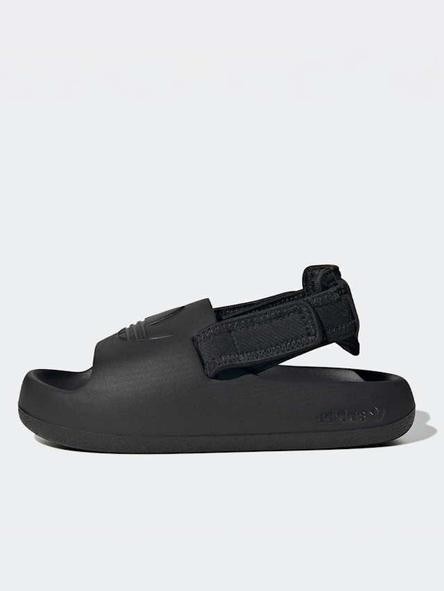adidas Originals, Adifom Adilette Kids Slides (GS), black, Image 1 of 8