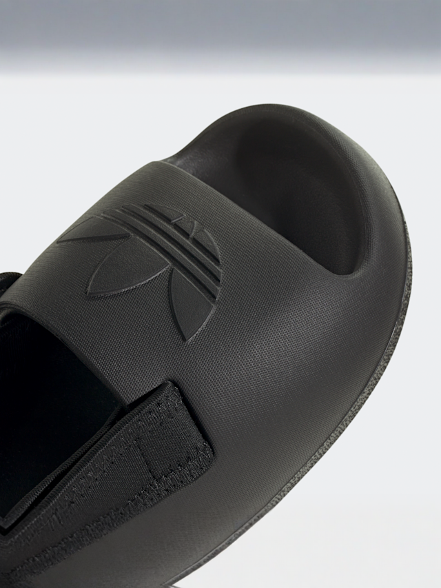 adidas Originals, Adifom Adilette (GS), black, Image 7 of 8