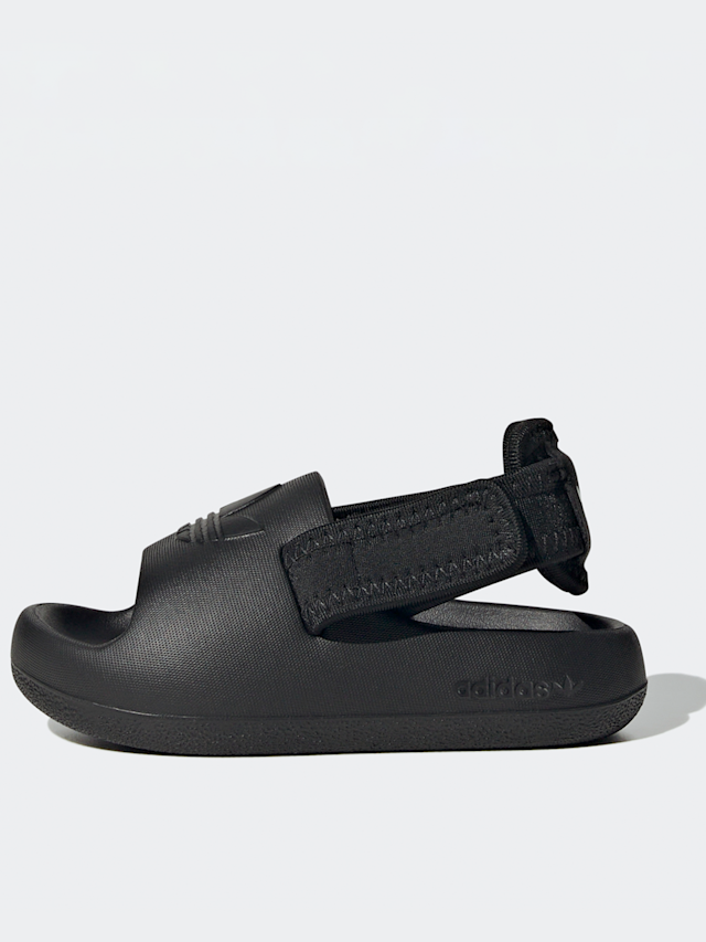 adidas Originals, Adifom Adilette Slides (PS), black, Image 1 of 8