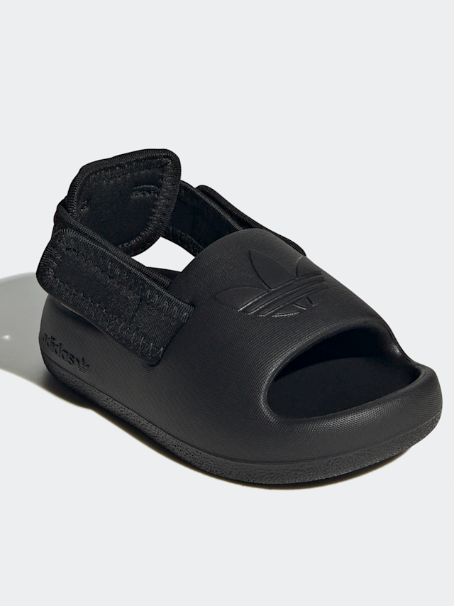 adidas Originals, Adifom Adilette Slides (PS), black, Image 3 of 8