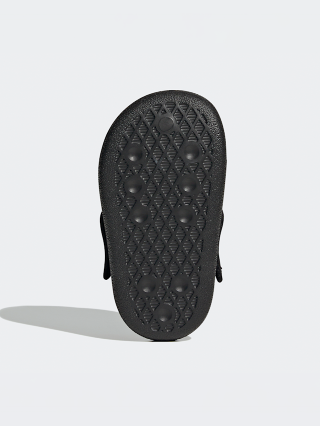 adidas Originals, Adifom Adilette Slides (PS), black, Image 5 of 8