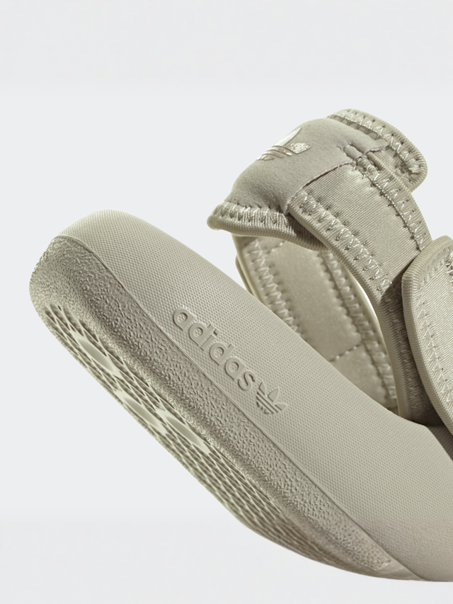 adidas Originals, Adifom Adilette Kids Slides (GS), grey, Image 8 of 8