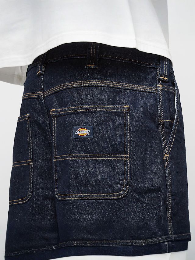 Dickies, Madison Denim Shorts, blue, Image 4 of 5