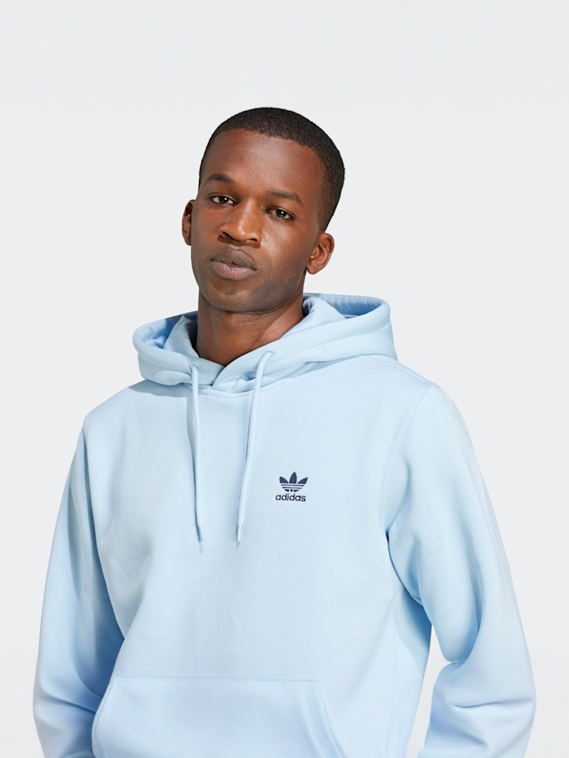 adidas Originals, Essentials Hoodie, blue, Image 3 of 5