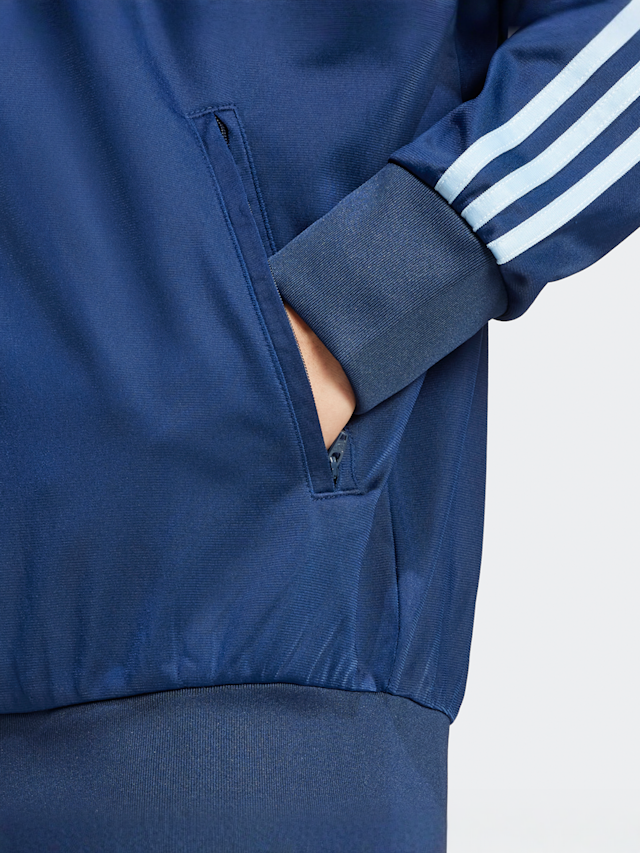 adidas Originals, adicolor Firebird Track Jacket, blue, Image 4 of 5