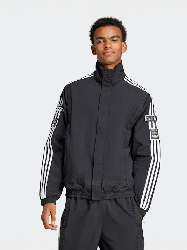 adidas Originals, Adibreak Woven Track Jacket, black, Image 1 of 5