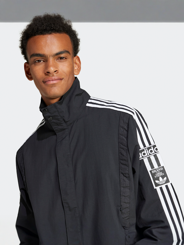 adidas Originals, Adibreak Woven Track Jacket, black, Image 3 of 5