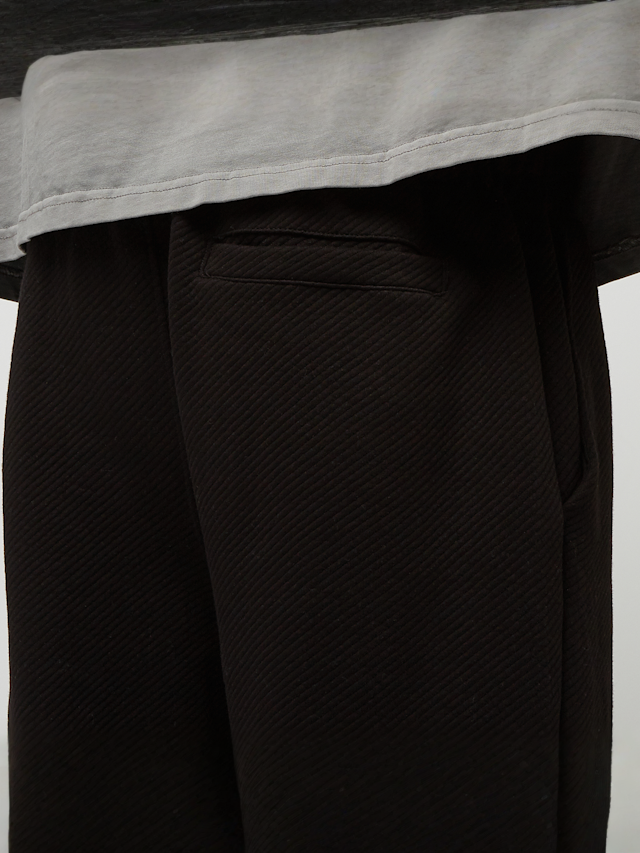 Pegador, Veal Wide Structured Pants, black, Image 4 of 5