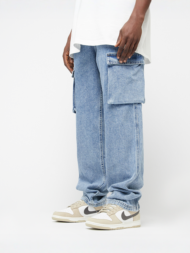 Karl Kani, OG Sidepocket Baggy Denim Vintage, blue, Image 1 of 7
