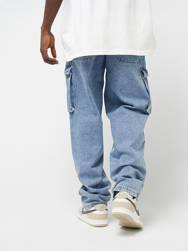 Karl Kani, OG Sidepocket Baggy Denim Vintage, blue, Image 2 of 7