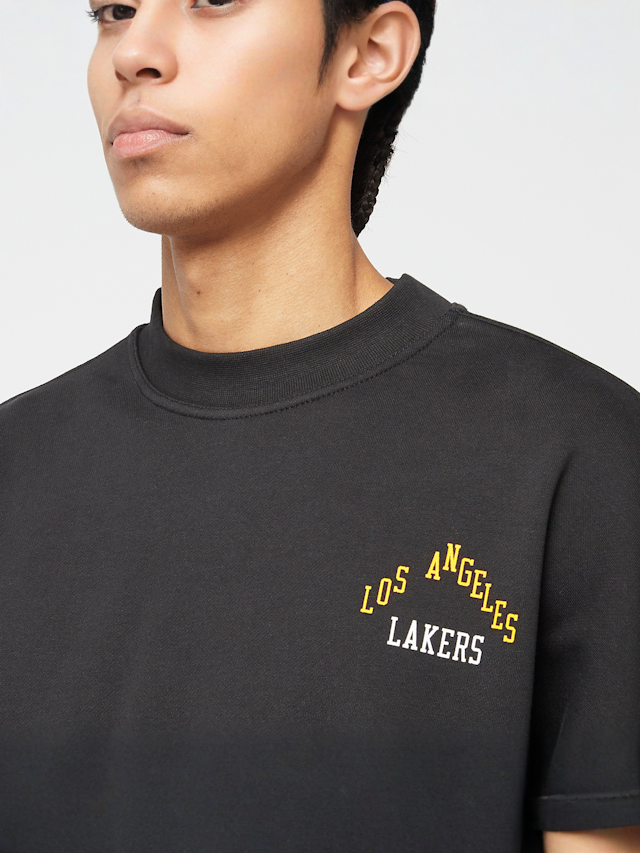 Mitchell & Ness, NBA Oversweep Crewneck Sweater LA Lakers, black, Image 3 of 7