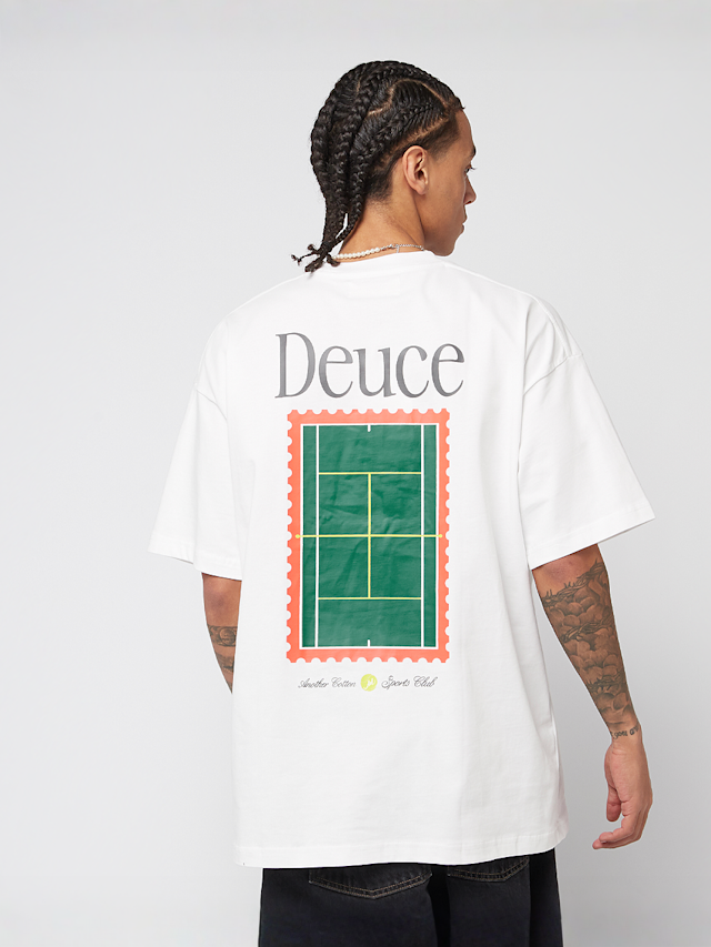 Another Cotton Lab, Deuce Oversized T-Shirt, white, Image 1 of 5