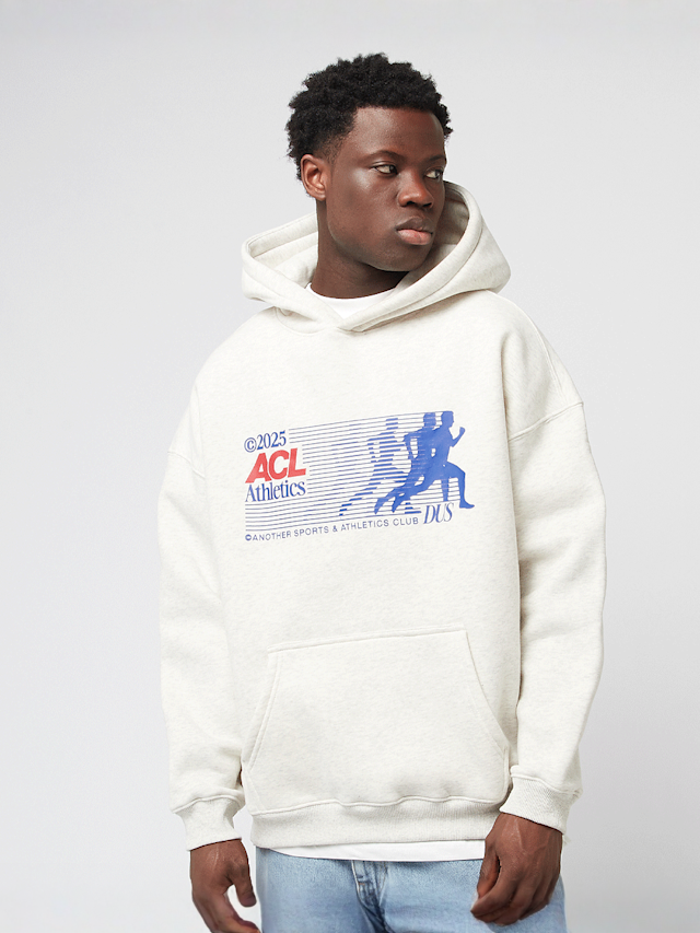 Another Cotton Lab, Athletics Oversized Hoodie, grey, Image 1 of 4