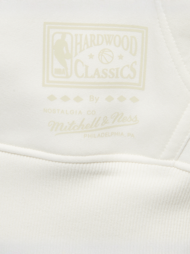 Mitchell & Ness, NBA Elite Neutrals Oversized Hoodie Chicago Bulls, white, Image 4 of 7