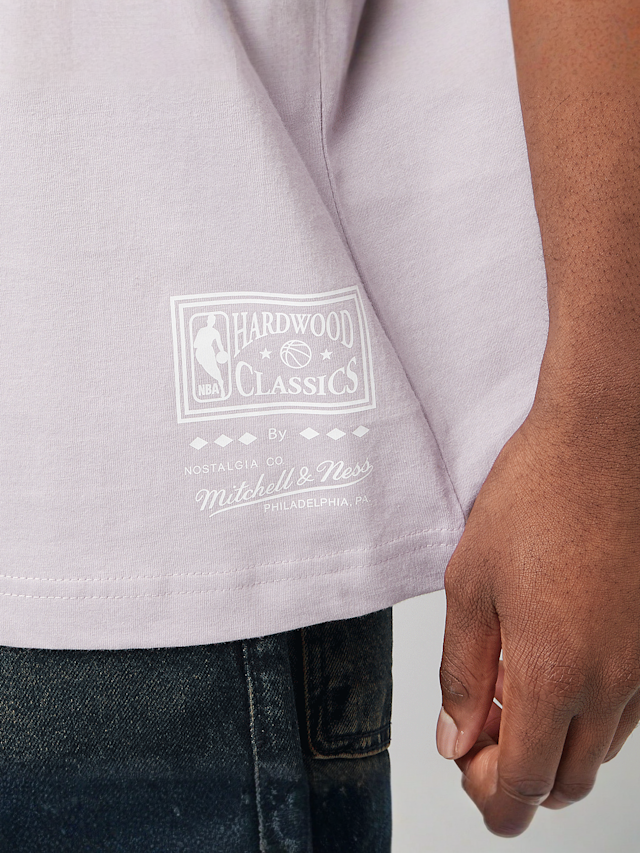 Mitchell & Ness, NBA Elite Neutrals Oversized Tee LA Lakers, purple, Image 4 of 6