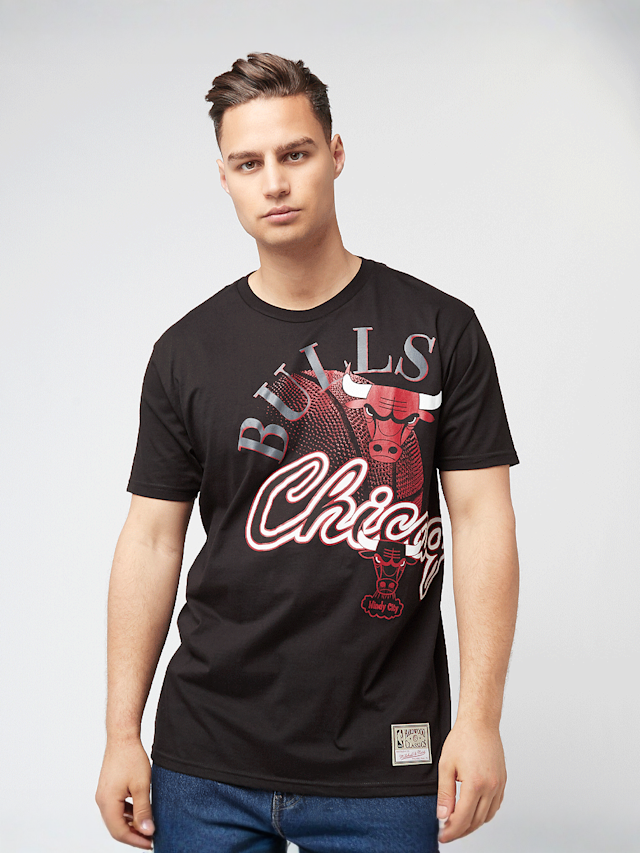 Mitchell & Ness, NBA Maxed Out Tee Chicago Bulls, zwart, Afbeelding 1 van 5
