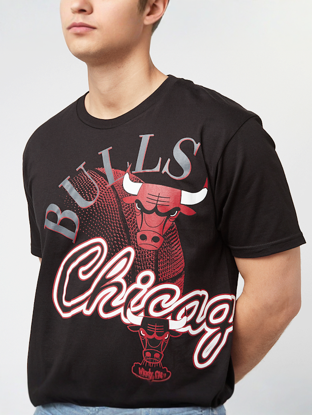 Mitchell & Ness, NBA Maxed Out Tee Chicago Bulls, zwart, Afbeelding 3 van 5