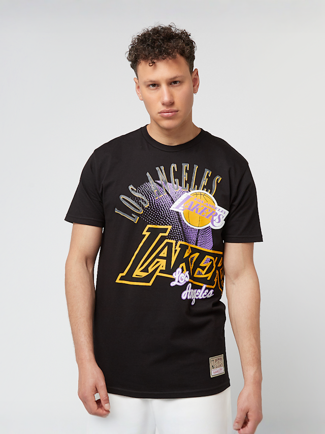 Mitchell & Ness, NBA Maxed Out Tee Los Angeles Lakers, black, Image 1 of 5