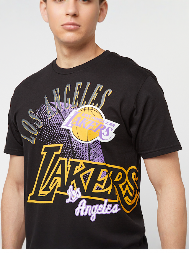 Mitchell & Ness, NBA Maxed Out Tee Los Angeles Lakers, black, Image 3 of 5