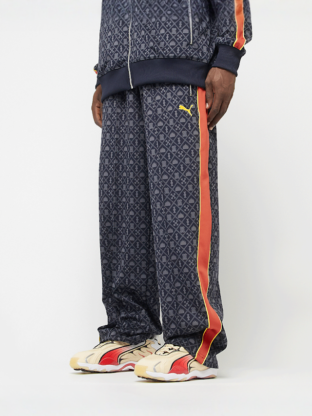 PUMA, T7 Road To Unity All Over Print Relaxed Straight TP DK, blue, Image 1 of 6