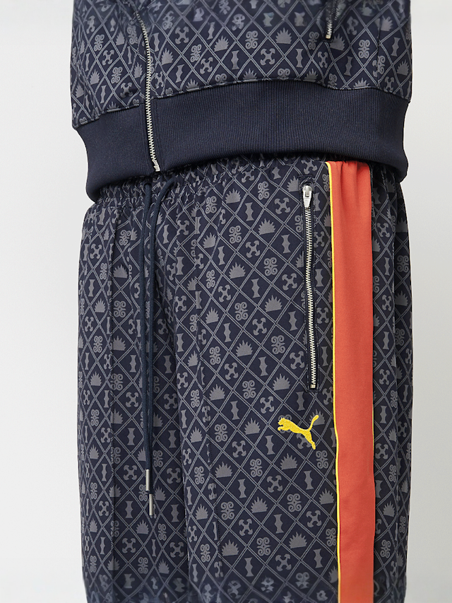 PUMA, T7 Road To Unity All Over Print Relaxed Straight TP DK, blauw, Afbeelding 5 van 6