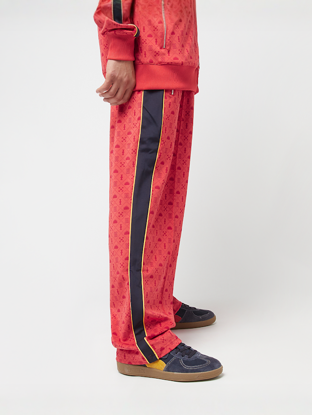 PUMA, T7 Road To Unity All Over Print Relaxed Straight Tracküants DK, red, Image 4 of 6