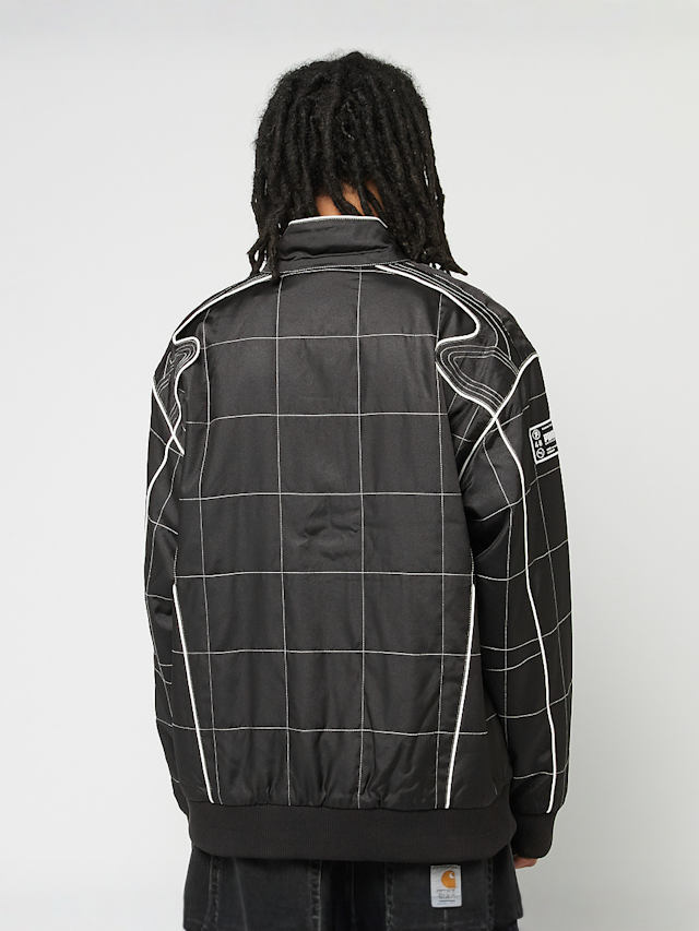 PUMA, Archive Seasonal Relaxed Racer Jacket, black, Image 2 of 7