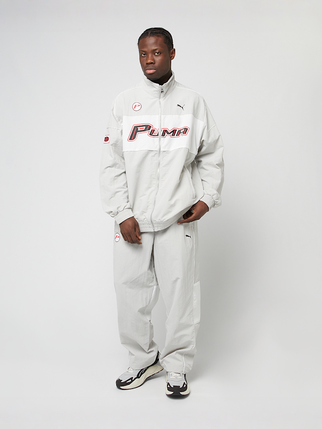 PUMA, SDS Relaxed Graphic Track Jacket WV, grey, Image 5 of 5