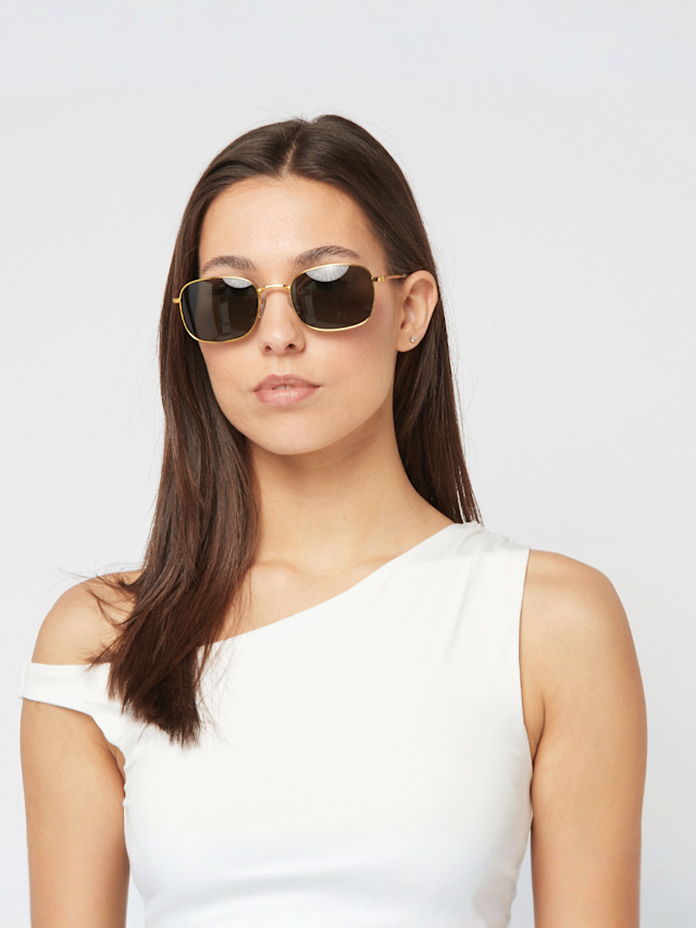 SNIPES, Runde Sonnenbrille, green, Image 4 of 4