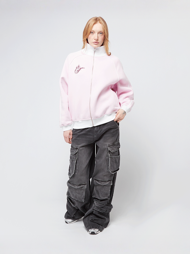Felicious, Sporty Sweat Jacket, light pink, Image 7 of 7