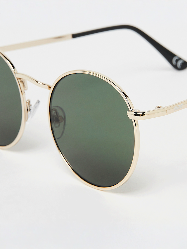 SNIPES, Runde Sonnenbrille, gold, Image 3 of 3