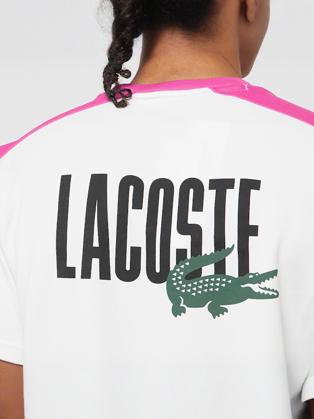 Lacoste, T-Shirt, white, Image 4 of 5
