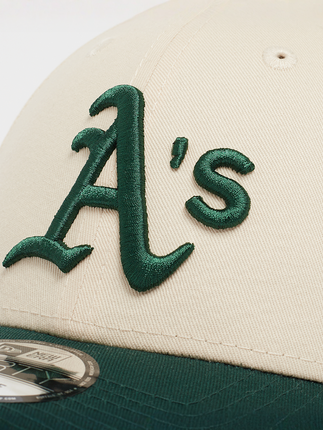 New Era, 9Forty Colourblock Oakland Athletics, beige, Image 3 of 4