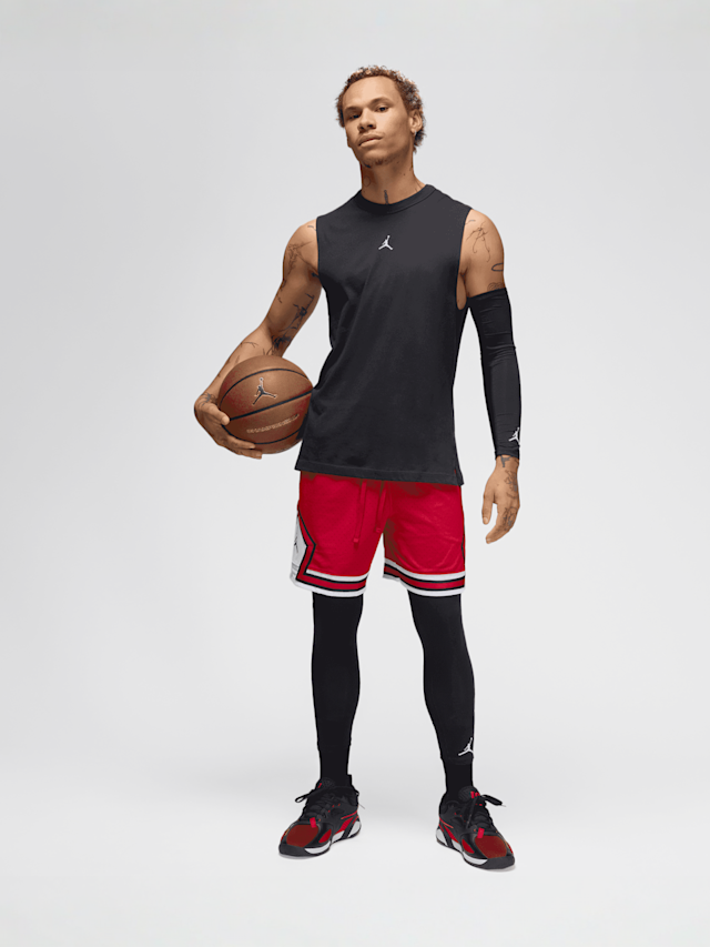 Jordan, Dri-FIT Sport Diamnod Shorts, czerwony, Obraz 5 z 5