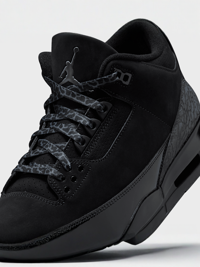 Jordan, Air Jordan 3 Retro, black, Image 7 of 8