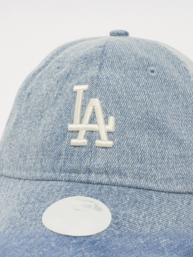New Era, Female 9Twenty Acid Denim Los Angeles Dodgers, blue, Image 4 of 4