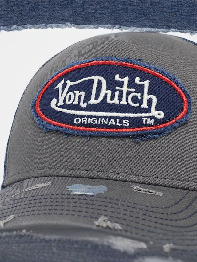 Von Dutch Originals, Trucker Kalmar, grey, Image 4 of 4