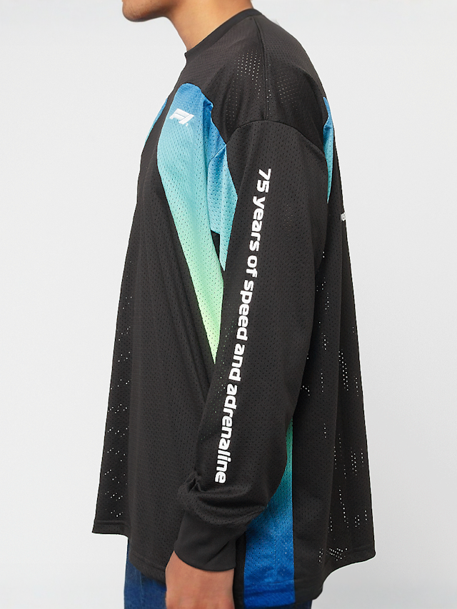 PUMA, F1 Oversized Longsleeve Tee, zwart, Afbeelding 4 van 7