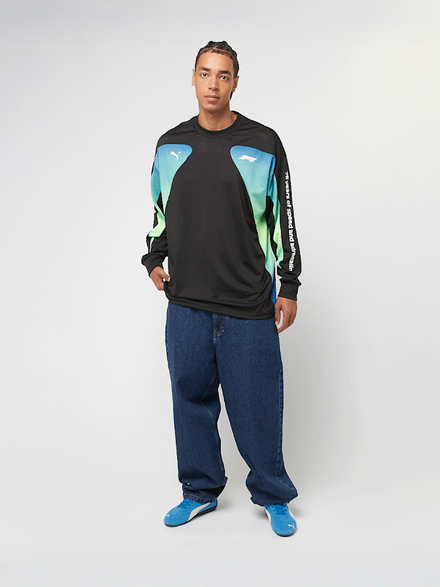 PUMA, F1 Oversized Longsleeve Tee, zwart, Afbeelding 7 van 7