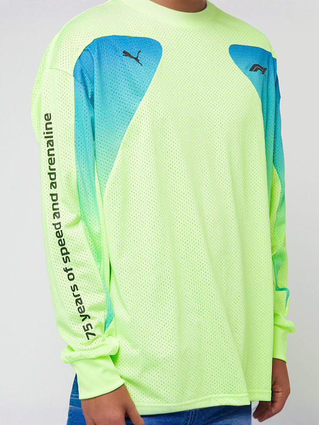 PUMA, F1 Oversized Longsleeve Tee, green, Image 5 of 7