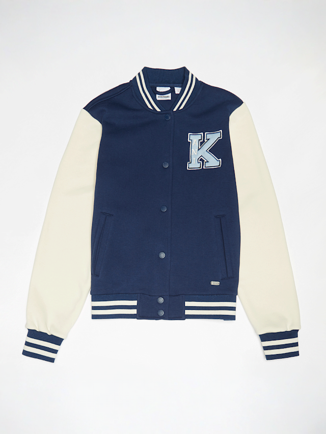 Karl Kani, Kani Varsity Star Sweat Collegejacket Junior, blue, Image 1 of 5