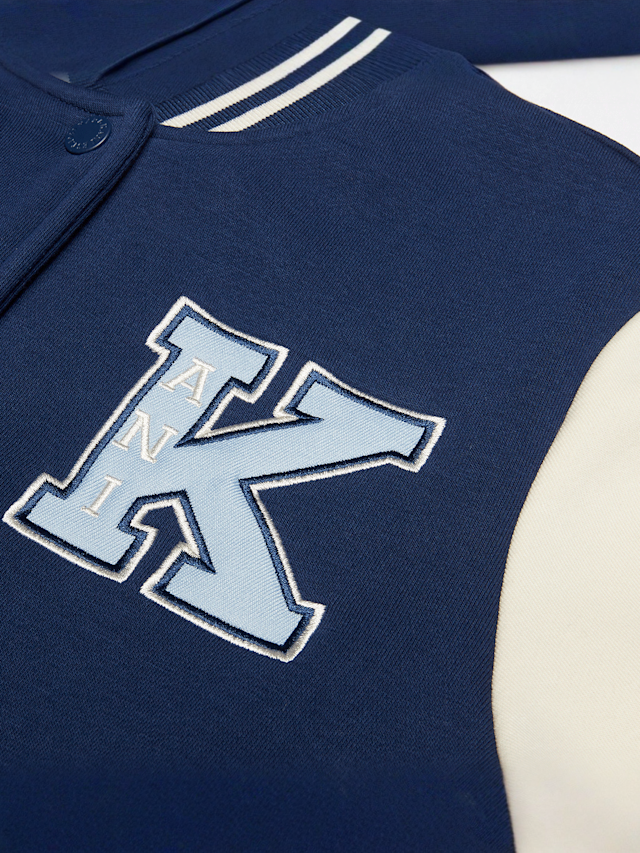 Karl Kani, Kani Varsity Star Sweat Collegejacket Junior, blue, Image 3 of 5